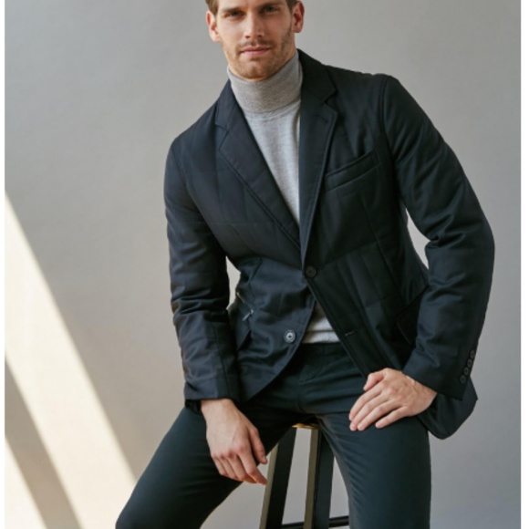Bugatchi Other - BUGATCHI Quilted Wool Blazer Jacket